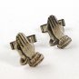 Vintage Pray for Peace Praying Hands Cufflnks 91916