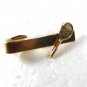1950's - 1960's Gold Tone Tennis Racket Clasp Tie Clasp Unbranded 2616