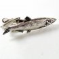 1960's Silvertone Trout Fish Tie Clasp Unbranded 41116