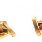 Vintage 1950's - 1960's Gold Tone Cufflinks By Foster