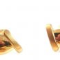 Vintage 1950's - 1960's Gold Tone Cufflinks By Foster