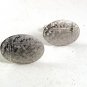 Vintage Brushed Silvertone Cufflinks By ANSON 102317