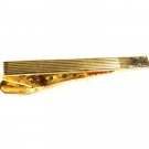 Goldtone Dressy Tie Clasp Unbranded Made In U.S.A. 32116