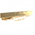 Goldtone Initial or Letter S Tie Clasp Unbranded 32116
