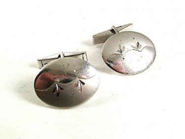 Vintage Sterling Silver Cufflnk By FORSTNER 92517