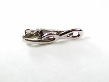 Silver Tone Tie Clasp Unbranded 6816