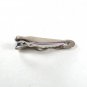 Silver Tone Tie Clasp Unbranded 6816