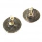 Mexican Taxco Sterling Silver Screw Back Earrings By JOSE ANTON 51916