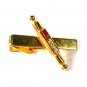 Gold Tone Delco Pleasurizer Shock Absorber Tie Clasp Unbranded 2616