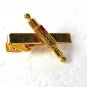 Gold Tone Delco Pleasurizer Shock Absorber Tie Clasp Unbranded 2616