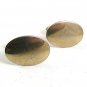 Vintage Goldtone Oval Cufflinks 102317