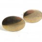 Vintage Goldtone Oval Cufflinks 102317