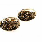 Goldtone Old Car Jalopy With Man & Woman in It Unbranded 4716
