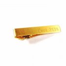 Vintage Goldtone V.F.W. Post 2138 Tie Clasp Marked DB 14/20 Unbranded 42816