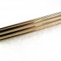Large Vintage Goldtone Tie Clasp 7717