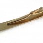 Large Vintage Goldtone Tie Clasp 7717