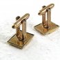 Vintage Goldtone Cufflinks By HADLEY MADE IN USA 81017