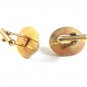 Vintage Gold Tone & Quartz Cufflinks