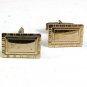 Vintage Goldtone Monogrammable Cufflinks 102817