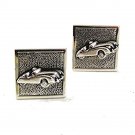 Vintage Silvertone Convertible Car Auto Cufflinks By SWANK 51817