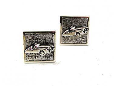 Vintage Silvertone Convertible Car Auto Cufflinks By SWANK 51817