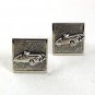 Vintage Silvertone Convertible Car Auto Cufflinks By SWANK 51817