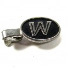 1950's - 60's Initial / Letter W or M Tie Clasp by HICKOK USA 81215