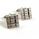 Vintage Silvertone Steel Cut Cufflnks By ANSON 91817