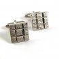 Vintage Silvertone Steel Cut Cufflnks By ANSON 91817