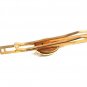 Gold Tone & Black Tie Clasp by ANSON 1216