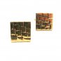 Vintage Square Goldtone Cufflinks By SWANK 12417