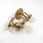 Vintage Goldtone Cufflinks By SWANK 12417z