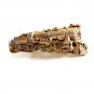 Vintage Goldtone Pennsylvania Train Tie Clasp Not Signed