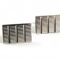 Vintage Silvertone Rectangle Cufflinks By SWANK 10217