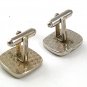 1960's - 70's Silvertone & Rhinestones Cufflinks 5117