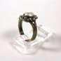 Sterling Silver & Mauve Pearl Ring Size 7 3/4 Unbranded. 81715