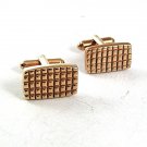 Vintage Goldtone Cufflinks By HICKOK USA 111317