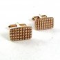Vintage Goldtone Cufflinks By HICKOK USA 111317