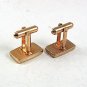 Vintage Goldtone Cufflinks By HICKOK USA 111317
