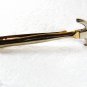 1950's - 60's Silvertone Goldtone Hammer Tie Clasp Unbranded 31916