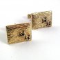 Vintage Goldtone Cufflnks PAT 2472958 91817
