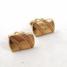 1960's Gold Tone Cufflinks By ANSON 93016