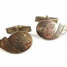 Vintage Sterling Silver Cufflnk By SMIBO 93017