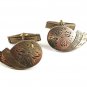 Vintage Sterling Silver Cufflnk By SMIBO 93017