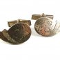 Vintage Sterling Silver Cufflnk By SMIBO 93017