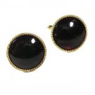1950's - 70's Goldtone & Red Cufflinks by SWANK 111615