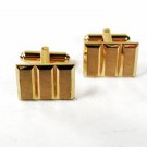 1960's Gold Tone Cufflinks By HICKOK USA 81016
