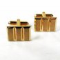 1960's Gold Tone Cufflinks By HICKOK USA 81016