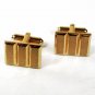 1960's Gold Tone Cufflinks By HICKOK USA 81016