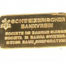 Schweizerischer Bankvrein Faux 50 Gramm Fein Gold Lighter Made in Japan 51616
